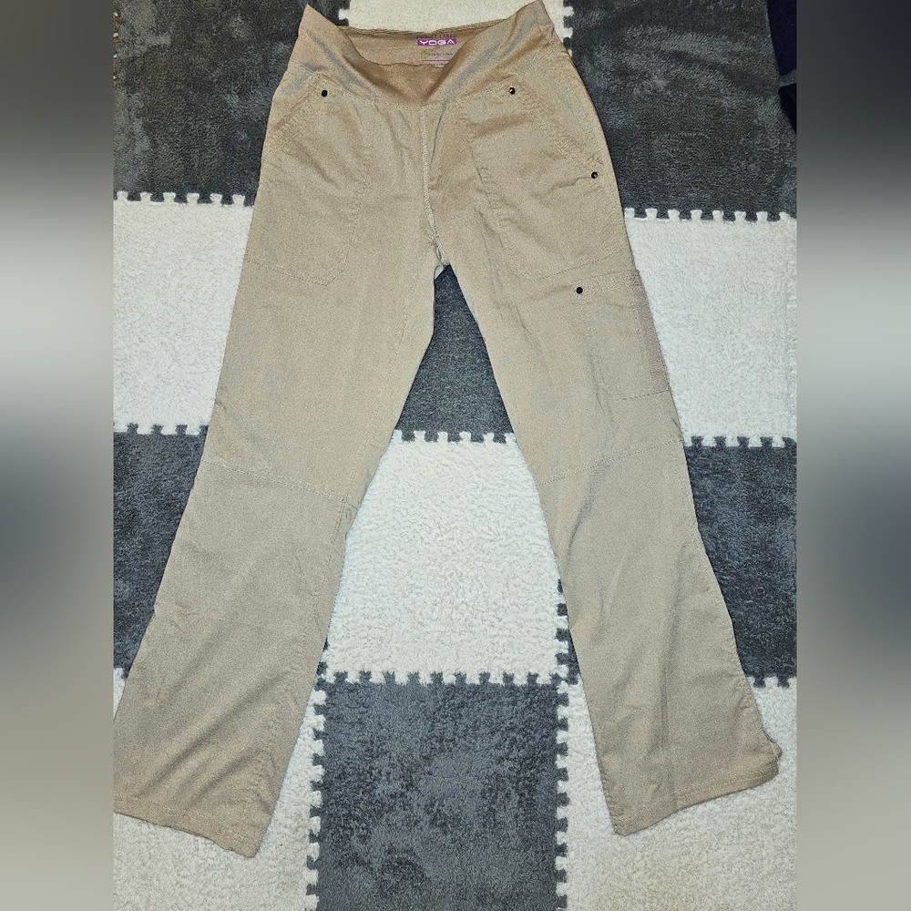 XS Tan Purple Label Scrub Pant